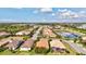 Aerial view of community, showcasing numerous homes and landscaping at 6207 27Th E St, Ellenton, FL 34222