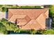 Aerial view of home showcasing a clay tile roof at 6207 27Th E St, Ellenton, FL 34222