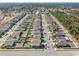 Wide aerial shot of a sprawling residential neighborhood with tidy yards and orderly street layouts at 6218 Apple Snail Ave, New Port Richey, FL 34653