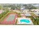 Community features a refreshing pool and tennis court for recreation at 6666 Draw Ln # 132, Sarasota, FL 34238