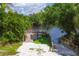 Community boardwalk providing tranquil river access at 6978 Superior Street Cir, Sarasota, FL 34243