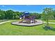 Community playground with playset and mulch at 12823 Penguin Dr, Bradenton, FL 34212