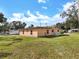 Side view of the house and its yard at 2822 Maple Ave, Sarasota, FL 34234