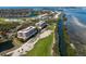 Aerial view showcasing the condo's location near golf and water at 3070 Grand Bay Blvd # 625, Longboat Key, FL 34228