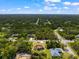 Aerial view highlighting a house's location and neighborhood context at 3273 Wentworth St, North Port, FL 34288