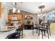 Kitchen with island and breakfast nook at 3273 Wentworth St, North Port, FL 34288