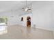 Bright and spacious living room with tile flooring and high ceilings at 3711 20Th E St, Bradenton, FL 34208