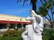 Neptune statue in front of St. Armands shops at 421 Cleveland Dr, Sarasota, FL 34236