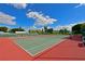 Outdoor tennis courts provide a great way to stay active and socialize with friends and neighbors at 4722 Independence Dr, Bradenton, FL 34210