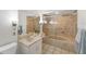 Stylish bathroom with elegant countertops and updated fixtures at 5400 34Th W St # A17, Bradenton, FL 34210