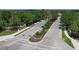 Manicured entrance to the community, featuring lush landscaping and decorative signage at 7103 Westhill Ct, Lakewood Ranch, FL 34202