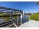 Well-maintained boat lift providing direct access to scenic waterways at 1956 Greenlawn Dr, Englewood, FL 34223