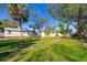 Spacious backyard with shed and lush grass at 2040 Palm Ter, Sarasota, FL 34231