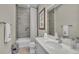 Well-appointed bathroom features a shower-tub combo, spacious vanity, and stylish accents for a luxurious feel at 272 Saint Lucia Dr # 101, Bradenton, FL 34209