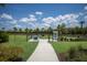 Community dog park featuring secure fencing, green space and pet-friendly amenities at 3023 Vittorio Ct, Lakewood Ranch, FL 34211