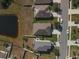 Aerial view of houses and streets at 431 Gris Sky Ln, Bradenton, FL 34212