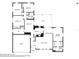 Detailed floor plan showcasing the layout of the house with multiple bedrooms and living spaces at 494 E Shade Dr, Venice, FL 34293