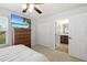 Bright bedroom with an adjacent bathroom and closet for optimal living at 6807 46Th E Ter, Bradenton, FL 34203