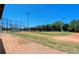 Well-maintained baseball field with lush green grass, and ample space for recreational activities at 7212 Ketch Pl, Bradenton, FL 34212