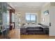 Elegant bathroom with soaking tub and ocean view at 1067 Westway Dr, Sarasota, FL 34236