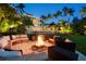 Relaxing fire pit with comfortable seating for outdoor gatherings at 1067 Westway Dr, Sarasota, FL 34236