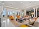 Spacious living room with ocean views and comfortable seating at 1067 Westway Dr, Sarasota, FL 34236