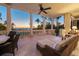 Spacious balcony boasting stunning ocean views and comfortable seating at 1067 Westway Dr, Sarasota, FL 34236