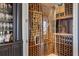 Temperature-controlled wine cellar with extensive bottle storage at 1067 Westway Dr, Sarasota, FL 34236