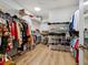 Large walk-in closet with ample storage and organization options at 1358 Berkshire Ct, Venice, FL 34292