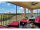 Enjoy the outdoors on this lanai overlooking expansive views of the natural landscape at 23189 Banbury Way # 203, Venice, FL 34293