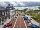 Shops and eateries line the brick streets of the town center at 23189 Banbury Way # 203, Venice, FL 34293