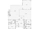 Detailed floor plan showing the layout of the home, including the kitchen, bedrooms, and bathrooms at 2347 Sunnyside Pl, Sarasota, FL 34239
