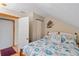 Cozy bedroom with a nautical theme and ample closet space at 27350 San Carlos Dr, Punta Gorda, FL 33983