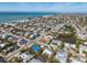 Aerial view showcasing home's location near the beach at 303 68Th St, Holmes Beach, FL 34217