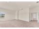 Large bonus room features neutral walls, carpeted floor, a window and ensuite bathroom access at 4307 70Th E Ave, Ellenton, FL 34222