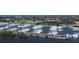 Enjoy waterfront views of the marina filled with yachts and other vessels at 435 L Ambiance Dr # L807, Longboat Key, FL 34228