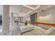 Modern lobby with comfortable seating, elegant lighting, and stylish decor at 435 L Ambiance Dr # L807, Longboat Key, FL 34228