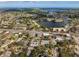 Aerial view showcasing the neighborhood's proximity to the water at 445 88Th N Ave, St Petersburg, FL 33702