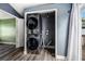 Convenient laundry area with stacked washer and dryer at 445 88Th N Ave, St Petersburg, FL 33702