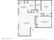 Detailed floor plan showcasing the layout of the home, including living room, bedrooms, kitchen, and dining room at 5282 Beach Se Dr # D, St Petersburg, FL 33705