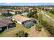 Aerial view showing the home's location in a residential neighborhood at 5639 Rain Lily Ct, Sarasota, FL 34238