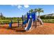 playground with slide and climbing structures at 8548 Snowfall St, Sarasota, FL 34241