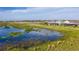 View of a pond and natural landscape at 9113 Night Skye Ave, Sarasota, FL 34241