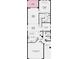 First floor plan shows kitchen, dining room, great room, primary suite, study, and 2-car garage at 9113 Night Skye Ave, Sarasota, FL 34241