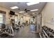 Fitness center featuring weight machines and free weights at 12514 Goldenrod Ave, Bradenton, FL 34212