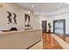 Upscale lobby with a front desk, modern decor, accent lighting, marble floors, and convenient elevator access at 1771 Ringling Blvd # 703, Sarasota, FL 34236