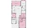 Detailed floor plan showcasing the layout of this home's bedrooms, kitchen, and living spaces at 26891 Victoria Pl, Punta Gorda, FL 33955
