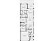 Detailed floor plan showcasing the layout of the home, including the great room, lanai, and primary suite at 26931 Lark Ct, Punta Gorda, FL 33955