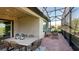 Inviting screened patio with dining and lounge seating, ideal for outdoor relaxation and entertaining guests at 26936 Lark Ct, Punta Gorda, FL 33955