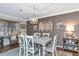 Dining room featuring modern decor and natural light at 303 Grayston Pl # C133, Sun City Center, FL 33573